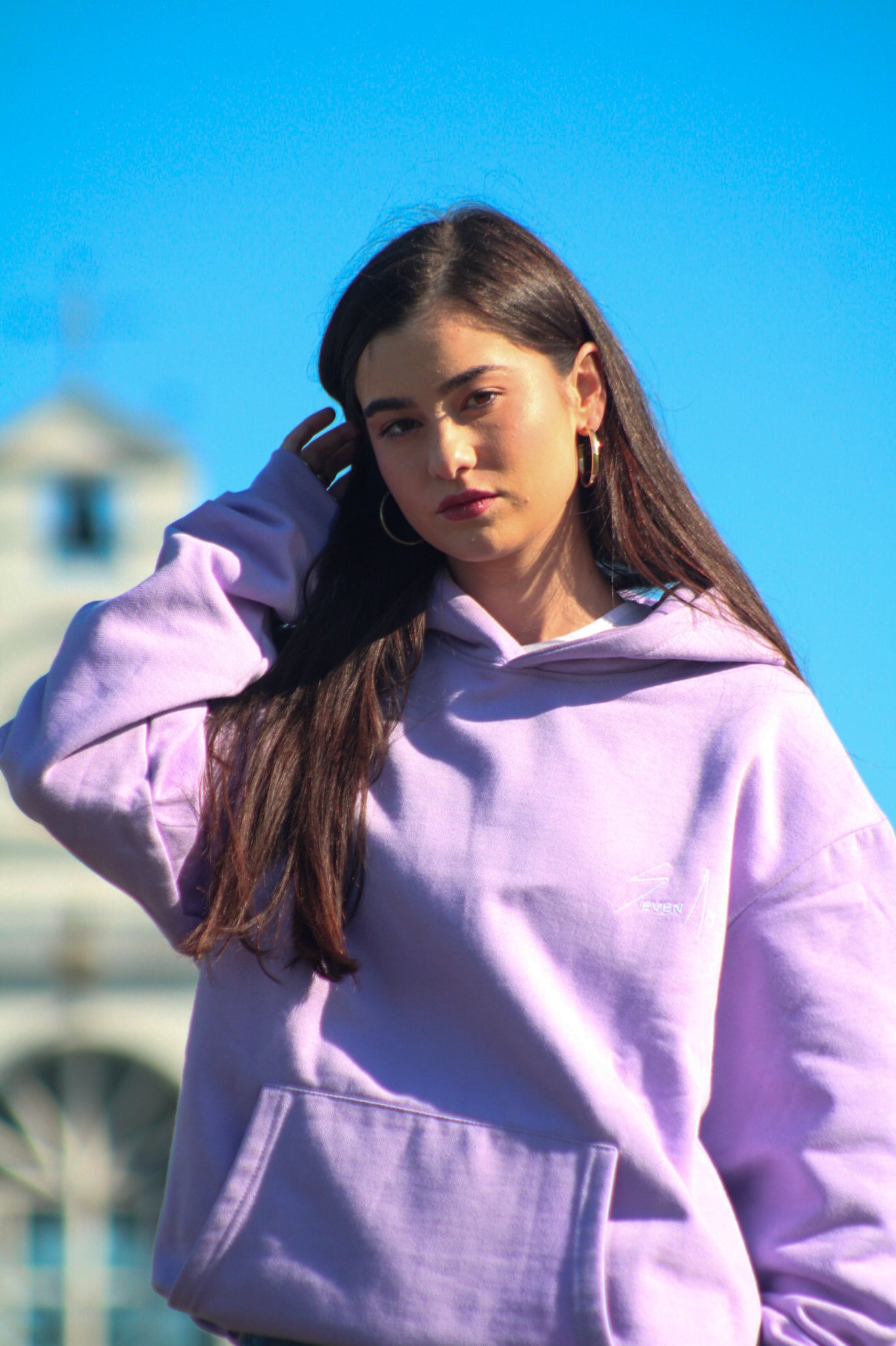 VIOLET CORE HOODIE