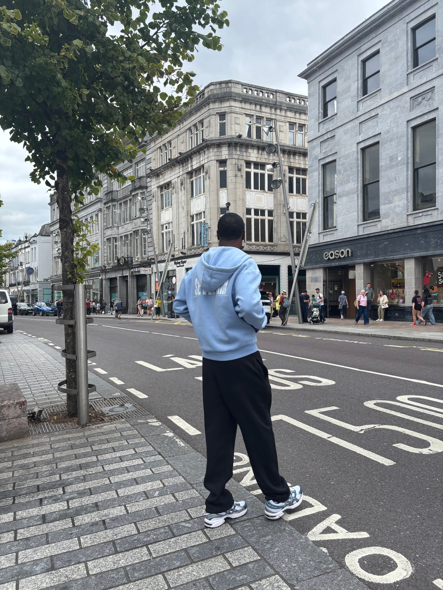 ZIP-UP [BABY BLUE]