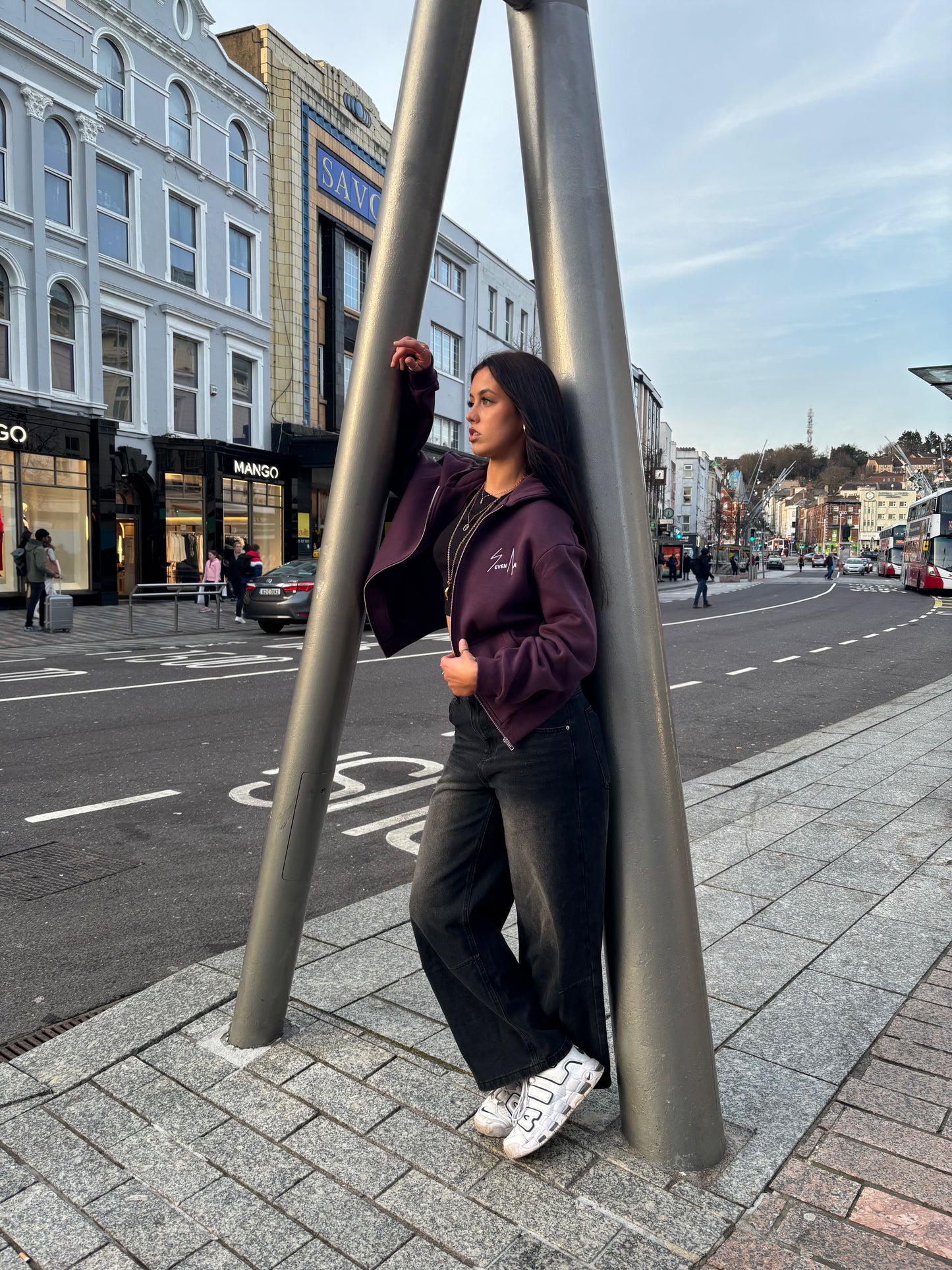 Zip-Up [Burgundy]