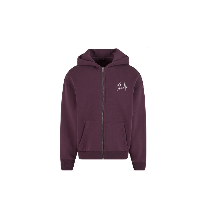 Zip-Up [Burgundy]