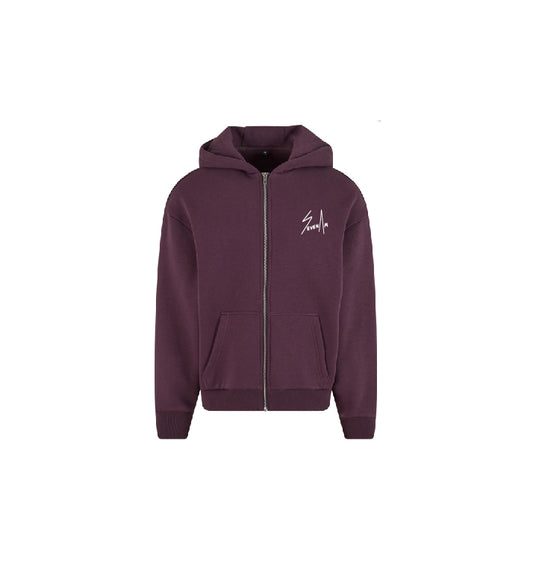 Zip-Up [Burgundy]