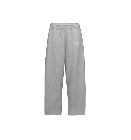Straight-Legged Joggers [Grey]